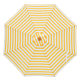 Billy Fresh San Remo 3M Yellow And White Octagonal Outdoor Umbrella With 'Timber Look