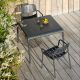 Pebl Sunset 3-Piece Aluminium Outdoor Dining Setting