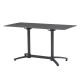 Pebl Sunset 70x140cm Rectangular Aluminium Folding Outdoor Table