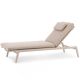 Pebl Tolo Outdoor Sunlounger Cushion with Headrest, Cushion Only