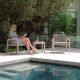 Pebl Tolo 3-piece Aluminium Outdoor Lounge Balcony Set