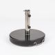 25kg Black Granite Outdoor Round Umbrella Base