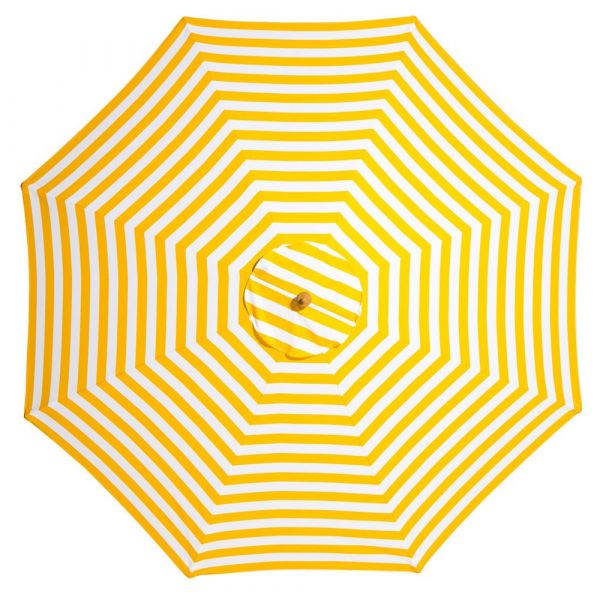 Sunny Marbella Yellow Outdoor Umbrella 3m Diameter