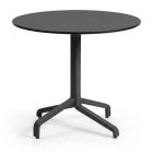 Nardi Frasca Maxi Table Base with Anthracite HPL Top - Complete Outdoor Table