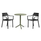 Nardi Spritz Table With Cassia Arm Chair - 3 Piece Outdoor Dining Setting