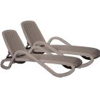 Nardi Eden Outdoor Resin Sun Loungers (Set of 2)