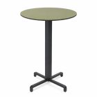 Nardi Fiore High Bar Table Base with Agave HPL Top - Complete Outdoor Bar Table
