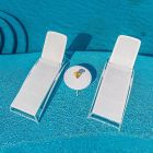 Nardi Atlantico 3 Piece Sun Lounge Outdoor Setting with Spritz Table