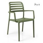 Nardi Costa Outdoor Resin Armchairs (Set of 4)