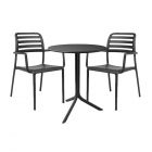 Nardi Spritz Table with Costa Arm Chair - 3 Piece Set