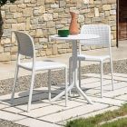 Nardi Step Table With Bora Bistrot Chair - 3 Piece Set