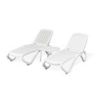Nardi Tropico 3 Piece Outdoor Resin Sun Lounge Setting