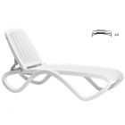 Nardi Tropico Outdoor Resin Sun Loungers (Set of 4)