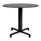 Nardi Fiore Table Base with Cement HPL Top - Complete Outdoor Table