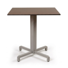Nardi Fiore Table Base with Tobacco HPL Top - Complete Outdoor Table