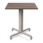 Nardi Fiore Table Base with Tortora HPL Top - Complete Outdoor Table