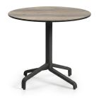 Nardi Frasca Maxi Table Base with Legno HPL Top - Complete Outdoor Table