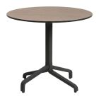 Nardi Frasca Maxi Table Base with Tortora HPL Top - Complete Outdoor Table