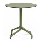 Nardi Frasca Mini Fix Table Base with Agave Green HPL Top - Complete Outdoor Table