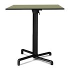 Nardi Scudo Folding Table Base with Agave Green HPL Top - Complete Outdoor Table