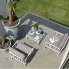 Nardi Komodo 3 Piece Outdoor Modular Lounge Set