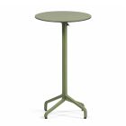 Nardi Frasca High Folding Bar Table Base with Agave HPL Top - Complete Outdoor Bar Table
