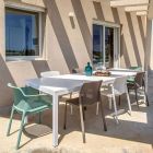 Nardi Net / Bit 9 Piece Outdoor Dining Setting with Rio 210cm Extendable Dining Table
