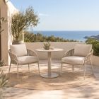 NOON 3-Piece Outdoor Lounge Set with Hilo Table - Mocha