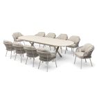 Oval 250-310cm Extendable Outdoor Dining Table
