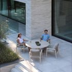 BLOO Tube Low and Tolo 5-Piece Outdoor Dining Set - Mocha