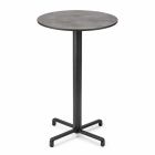 Nardi Scudo High Bar Folding Table Base with Cement HPL Top - Complete Outdoor Bar Table