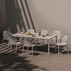 Nardi Tiberina 7-11 Piece Outdoor Dining Setting With Tevere Extendable Dining Table
