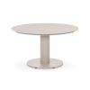 BLOO Tube 150cm Round Outdoor Dining Table - Mocha