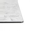 HPL Laminate Tabletop - Herringbone Calacatta-70x70cm Square