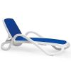 Nardi Alfa Outdoor Resin Sun Lounger White