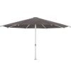Instant Shade Nova LX 5m Octagonal Giant Telescopic Umbrella with LED - Waterproof PVC Canvas