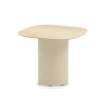 Pebl Wave 42cm Outdoor Side Table - Mocha