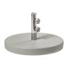 55cm Grey Concrete Umbrella Base - 40mm Spigot