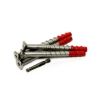 Stainless Steel Countersunk Concrete Screws for Spigot (Set of 4)
