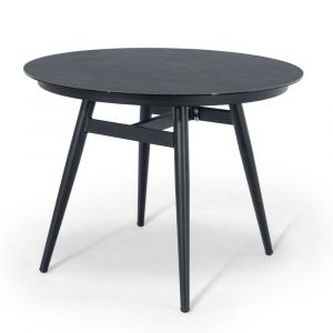 Ambition 120cm Round Glass Outdoor Dining Table