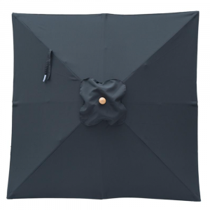 Billy Fresh Black Square Outdoor Umbrella - 2X2M