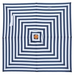 Billy Fresh Bahamas Navy Square  Outdoor Umbrella - 2X2M - Aluminium 
