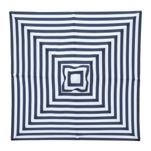 Billy Fresh Santorini Navy Square Outdoor Aluminium Umbrella - 2X2M