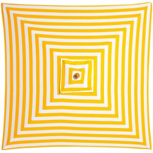 Billy Fresh Sunny Marbella Yellow Square Outdoor Umbrella - 2X2M