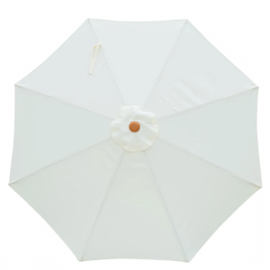 Billy Fresh Cream 3M Outdoor Umbrella With 'Timber Look