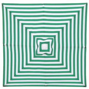 Billy Fresh Ferngully 2M - Green And White Square Outdoor Aluminium Umbrella