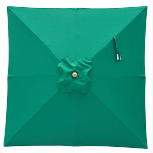 Clearance Stock: Billy Fresh Emerald Green Square Outdoor Umbrella - 2X2M
