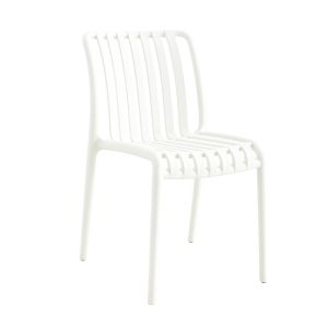Horizon Side Chair-Bright White