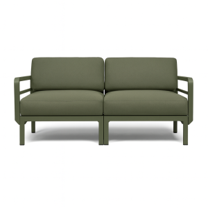 Nardi Maximo 2 Seat Outdoor Resin Modular Sofa - Cactus