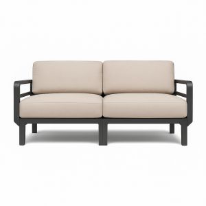 Nardi Maximo 2 Seat Outdoor Resin Modular Sofa - Basalto